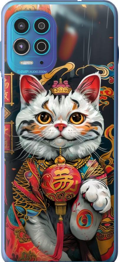 Чехол на Motorola G100 China Cat v2 (6135u-2359-42517)