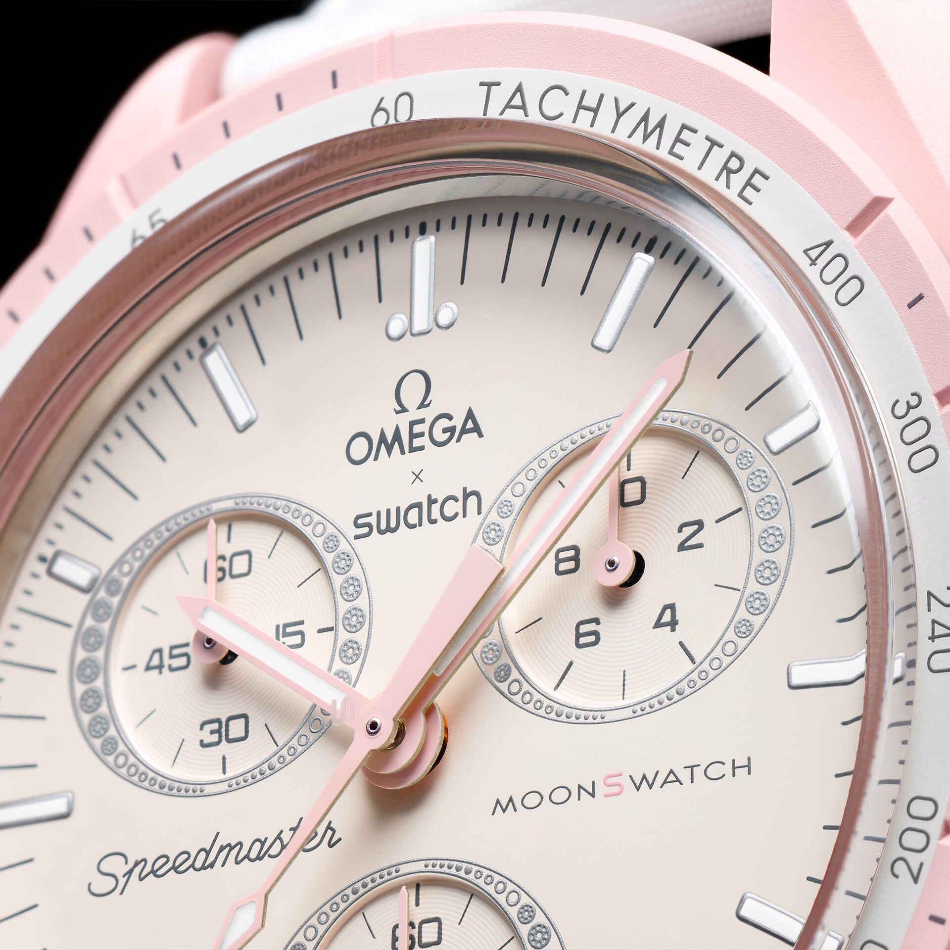 Наручний годинник Swatch Omega Bioceramic MoonSwatch Collection Mission to Venus (SO33P100) - фото 3