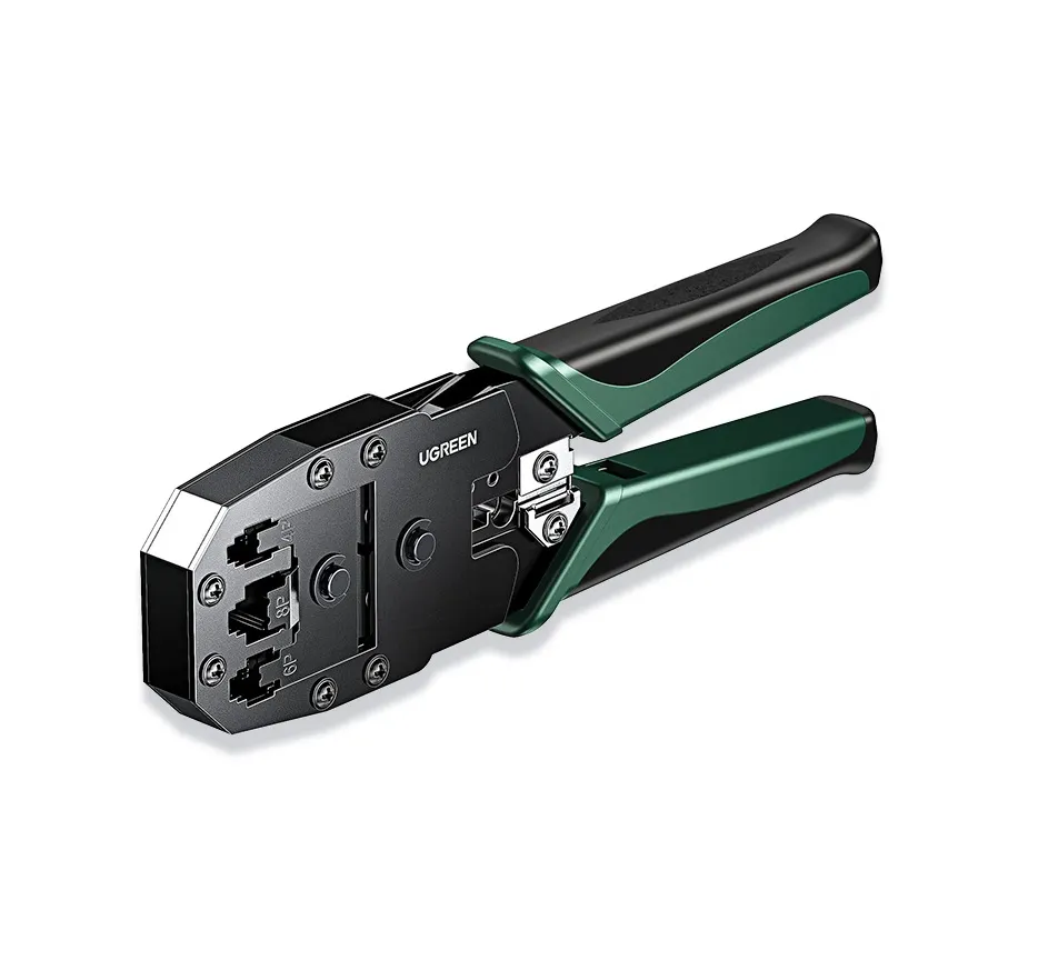 Клещи обжимные UGREEN LAN Cat5e/6/6a Green (35971)