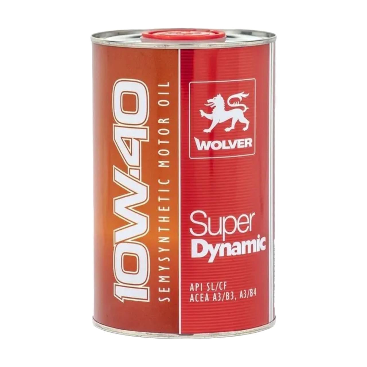 Моторная смазка Wolver Super Dynamic 10W-40 1 л (3199358311)