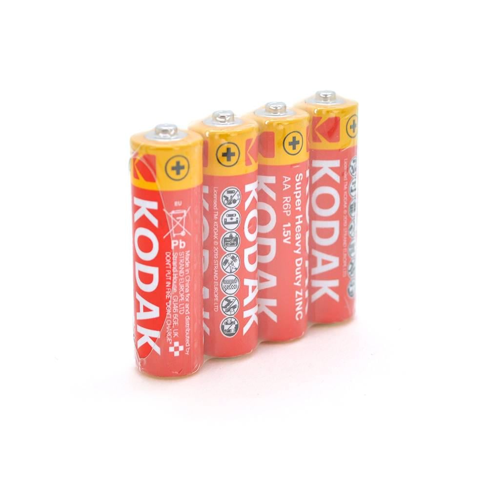 Батарейка сольова Kodak Super Heavy Duty R6 АА 4 шт. (37989)