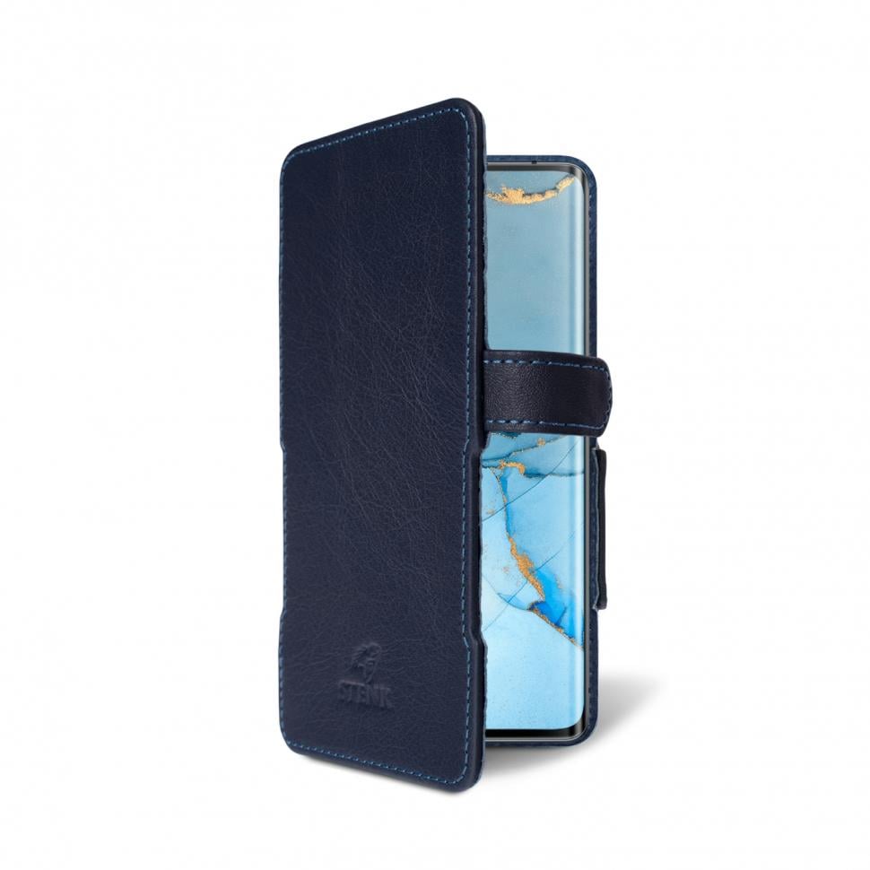 Чехол книжка Stenk Prime для OPPO Reno3 Pro Синий (66488)