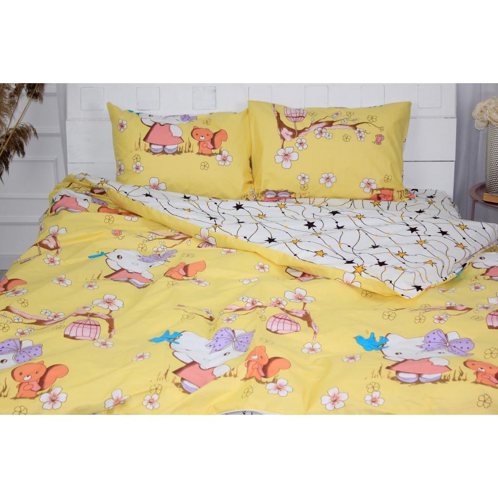 Комплект постельного белья MirSon Бязь 17-0524 Kitty евро (2200003662627)