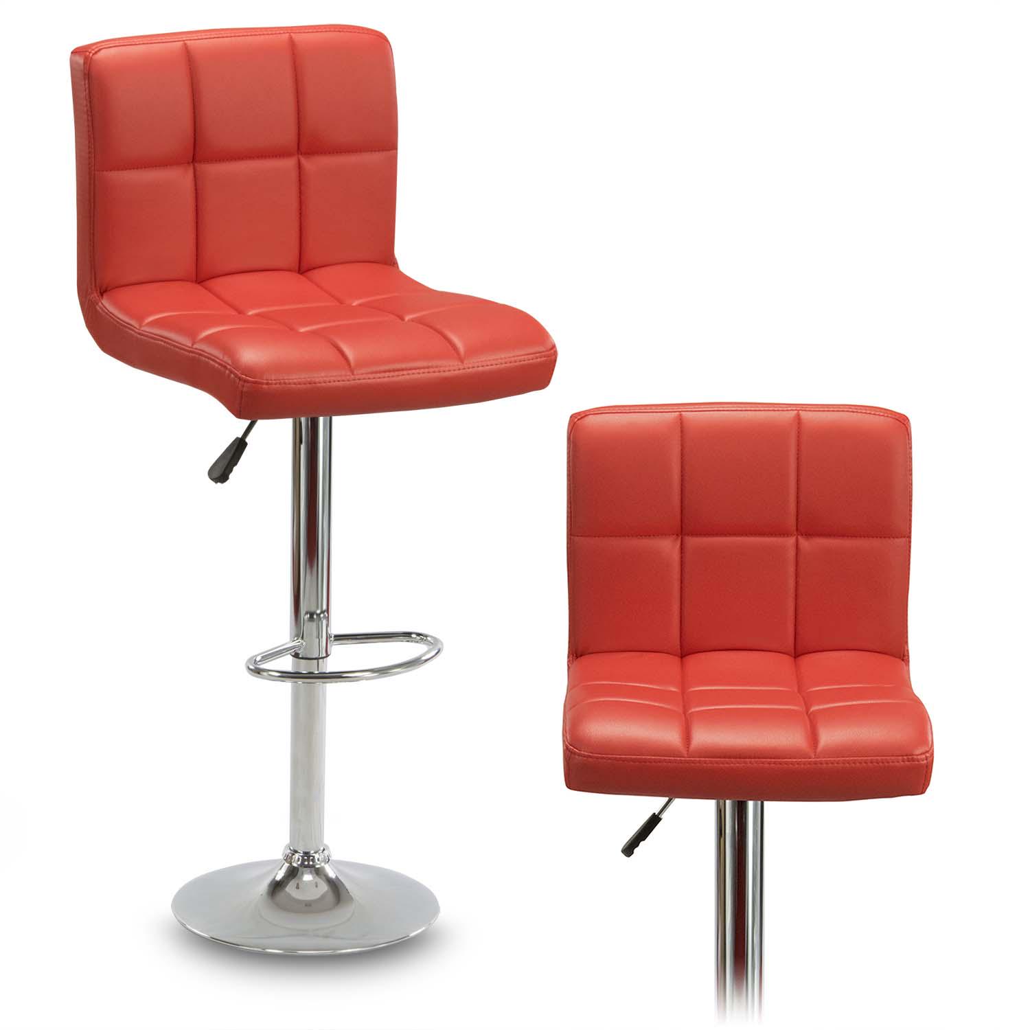 Стілець барний хокер Homart DM-811 Червоний (9393) - фото 2