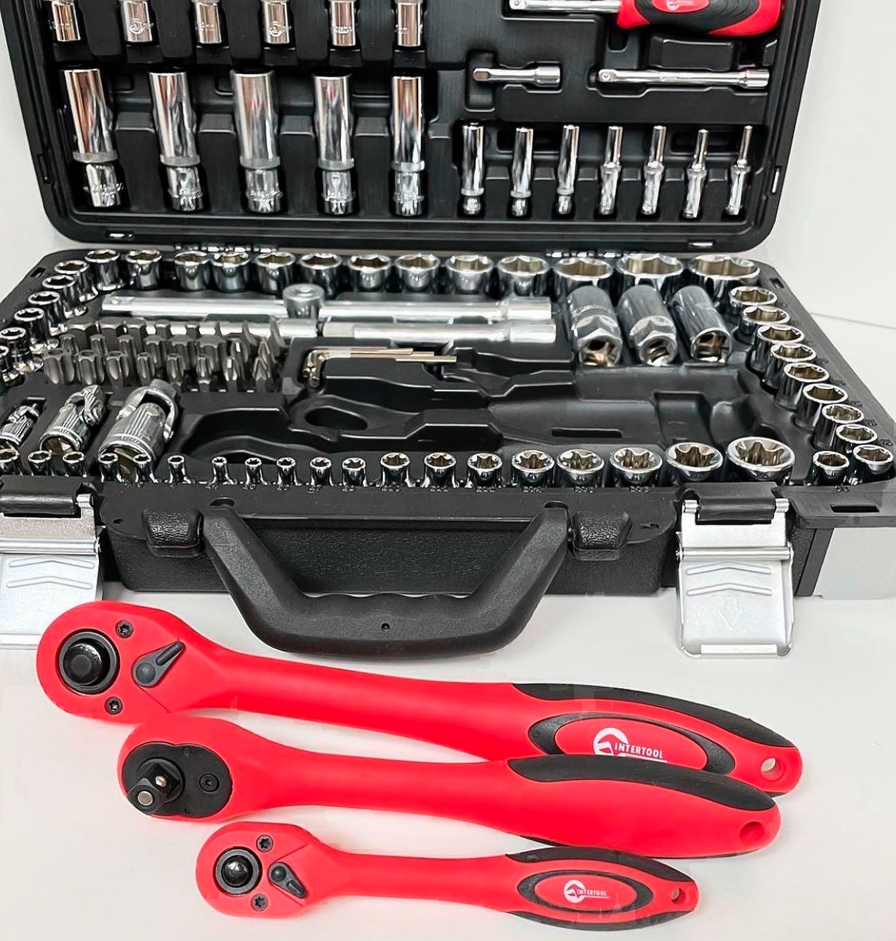 Набор инструментов  INTERTOOL профессиональный 151 пр. - фото 4