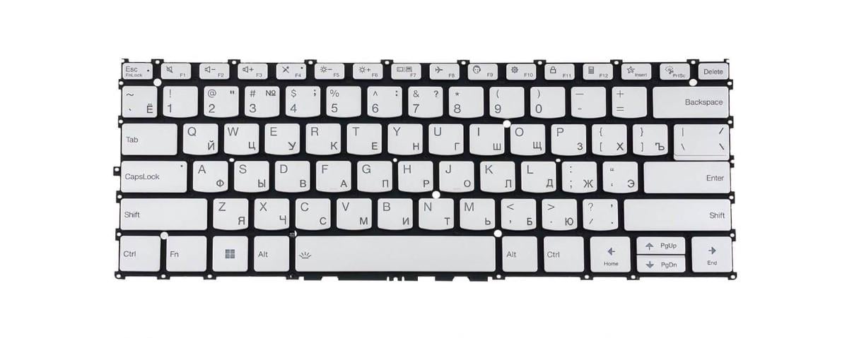 Клавиатура для ноутбука Lenovo Slim 9 14IAP7 с подсветкой клавиш (5CB1J10241)
