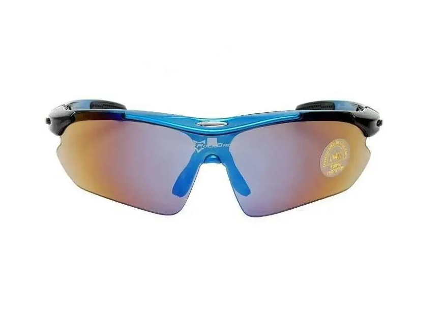 Очки с сменными линзами RockBros 10007 Синий