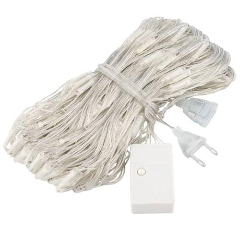 Гірлянда світлодіодна Lem Berger Штора 3х2 м 192 LED IP44 8 режимів Жовтий (4009067) - фото 8