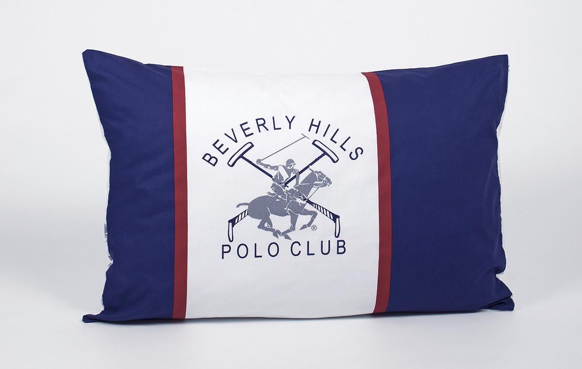 Наволочки Beverly Hills Polo Club BHPC 001 50х70 2 шт. Dark Blue (2000022202428)
