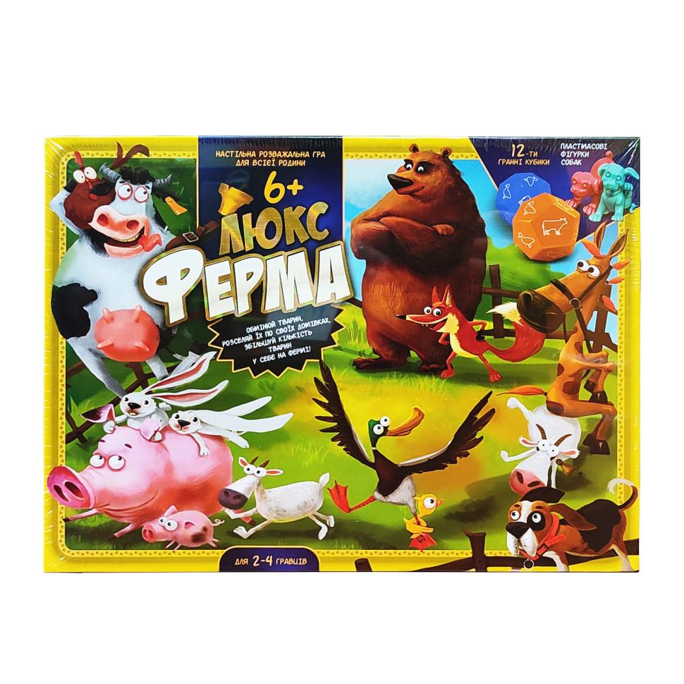 Игра настольная Danko Toys Ферма ЛЮКС (SR-113-N-1029) Игра настольная Danko Toys Ферма ЛЮКС (SR-113-N-1029)