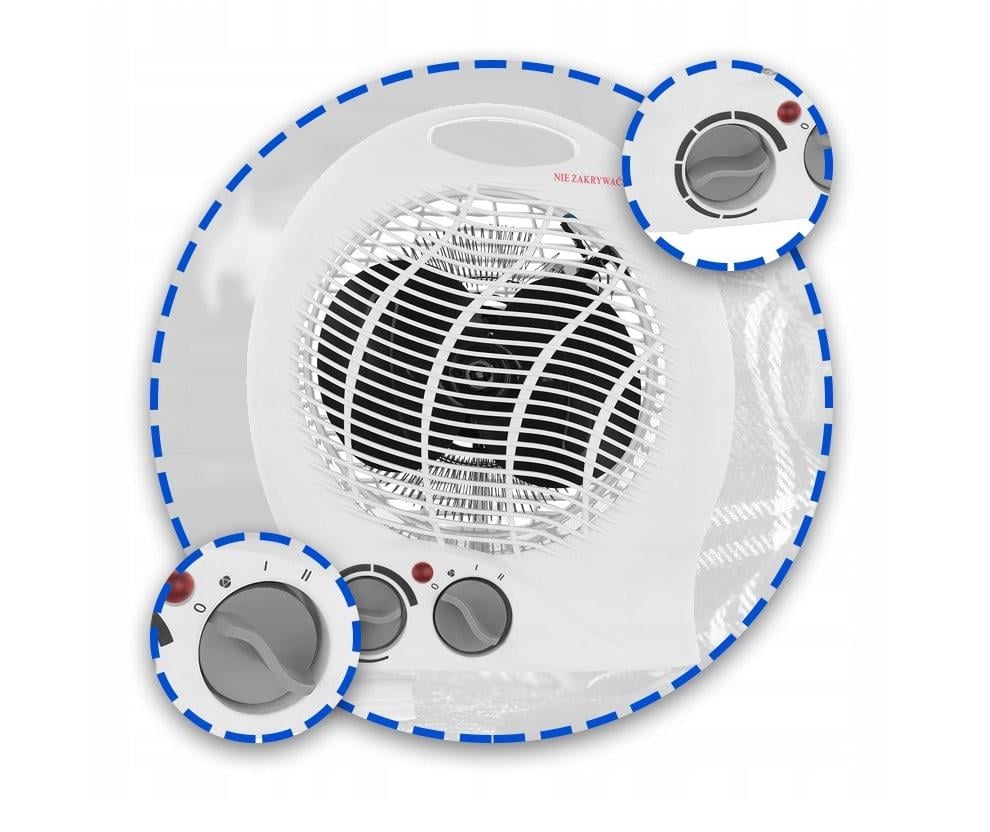 Тепловентилятор Volteno VO0280 2000 W (38362) - фото 4 Тепловентилятор Volteno VO0280 2000 W (38362) - фото 4