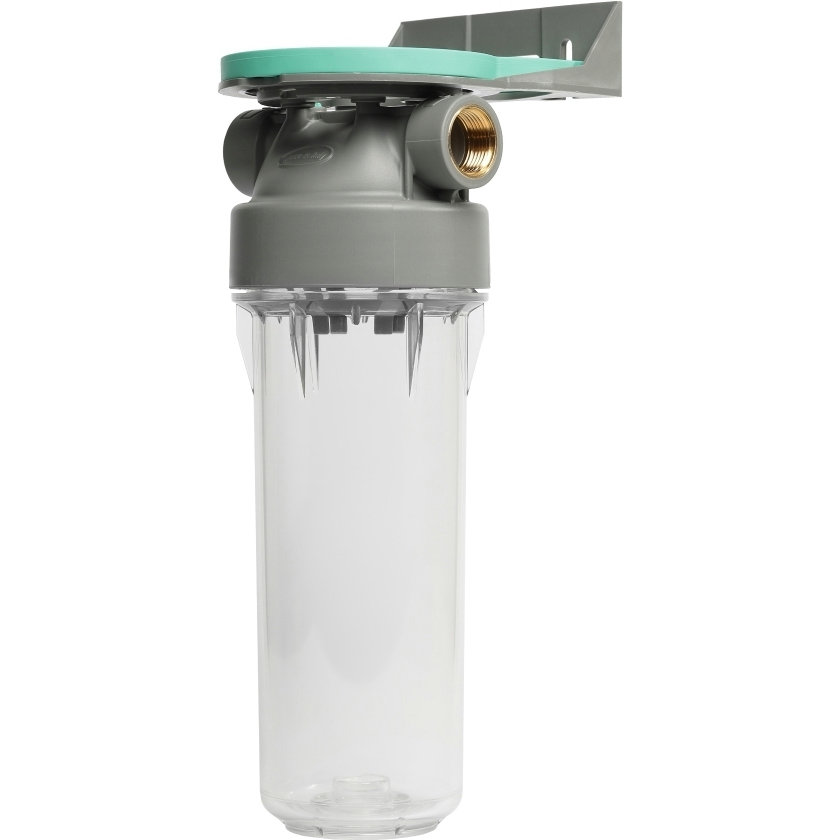 Фільтр магістральний Ecosoft 10" 2P РЕТ підключення 3/4" латунь без картриджа (ERC-FCPP2P0130/G118)