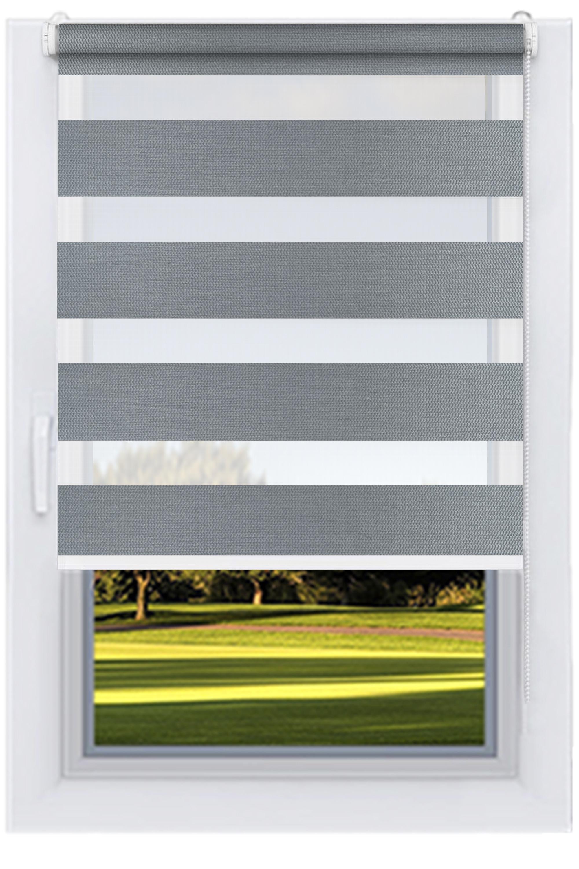 Ролета тканевая Decolux 138х160 см Бали Серый