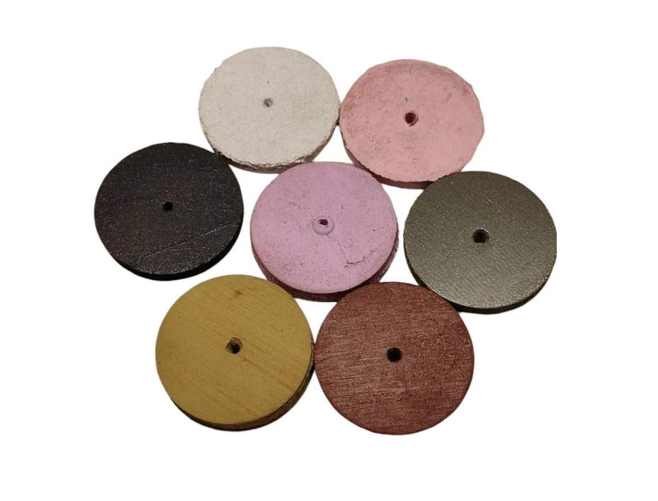 Набор насадок резиновых полировочных для гравера/бормашинки Dremel 7 шт.