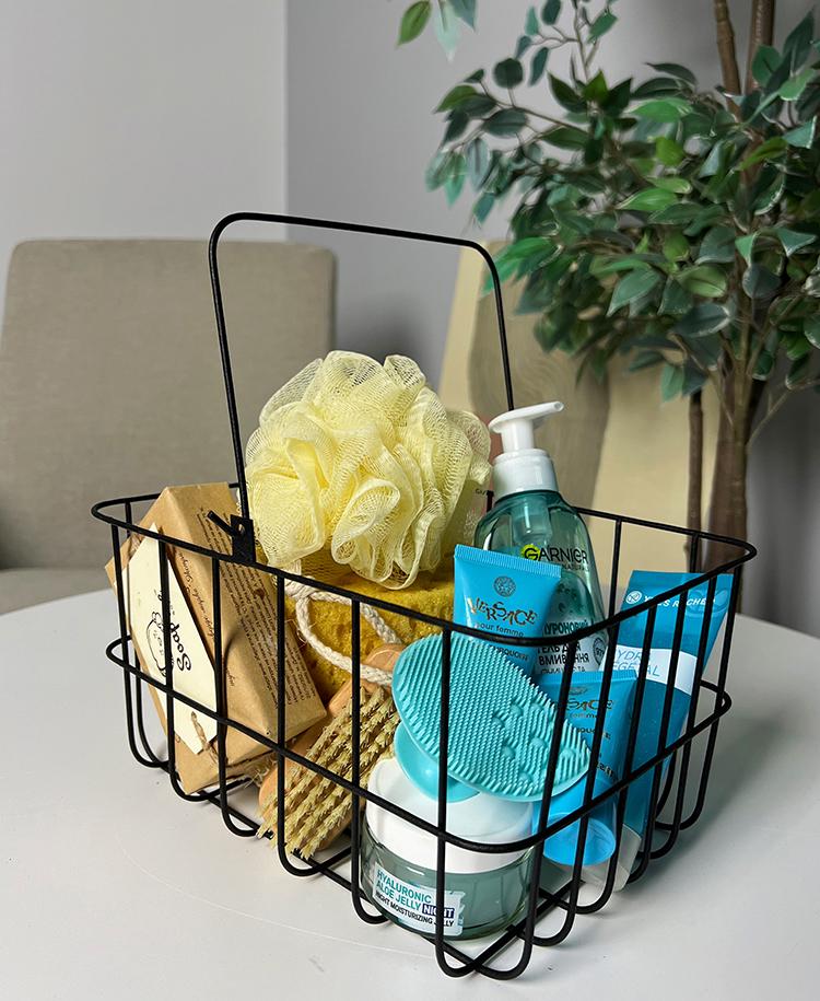 Корзина для хранения Garret металлическая с одной ручкой (110011)