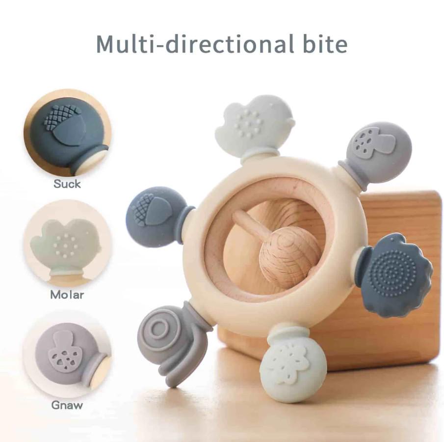 Іграшка-прорізувач ортодонтичний зі знімною насадкою для хлопчика - фото 3 Іграшка-прорізувач ортодонтичний зі знімною насадкою для хлопчика - фото 3