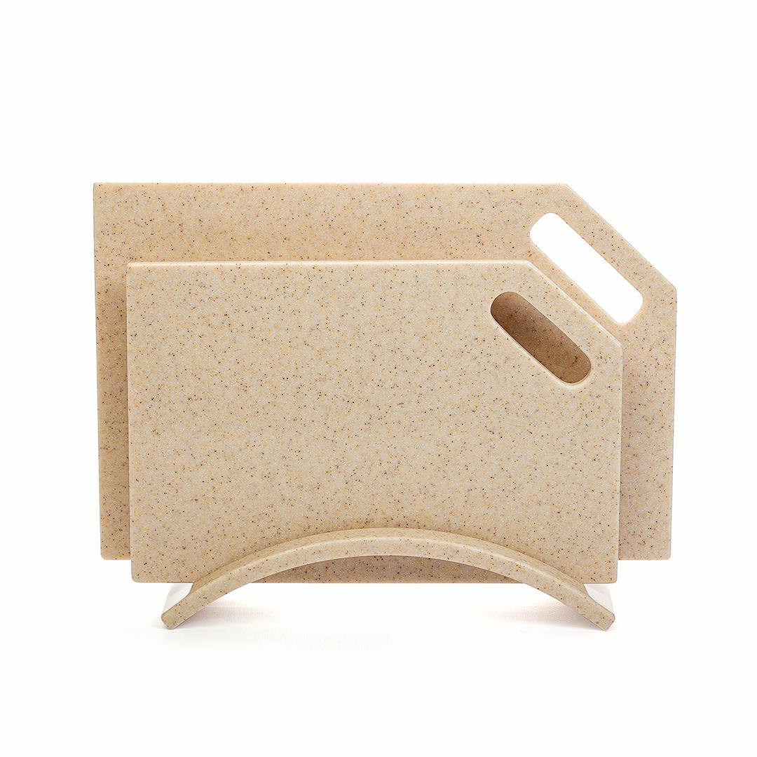 Набір дошок кухонних Kamea зі штучного каменю S Fair Sky - фото 2 Набір дошок кухонних Kamea зі штучного каменю S Fair Sky - фото 2