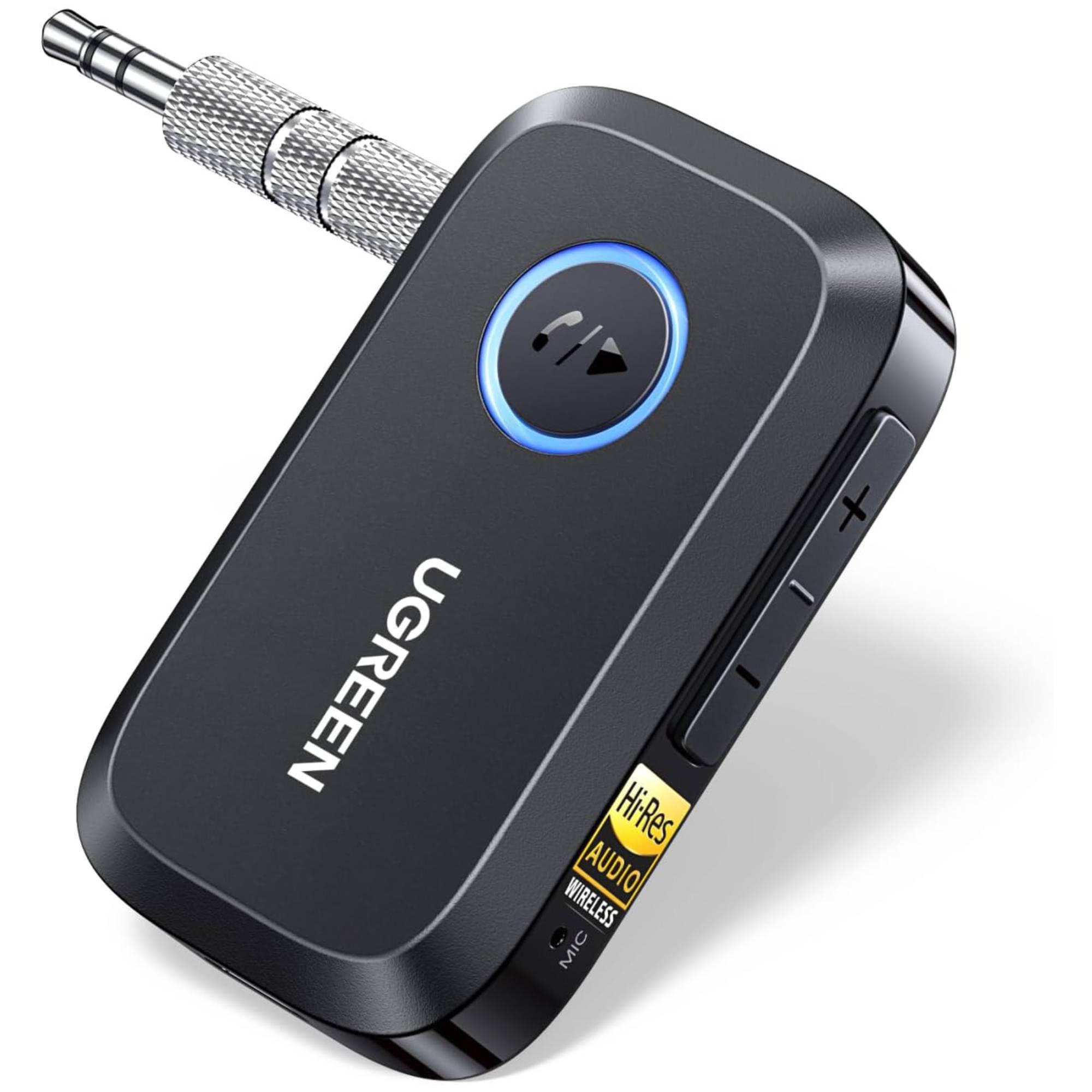 Ресивер аудио AUX UGREEN BT509 Bluetooth 6,0 LDAC Черный (55546)