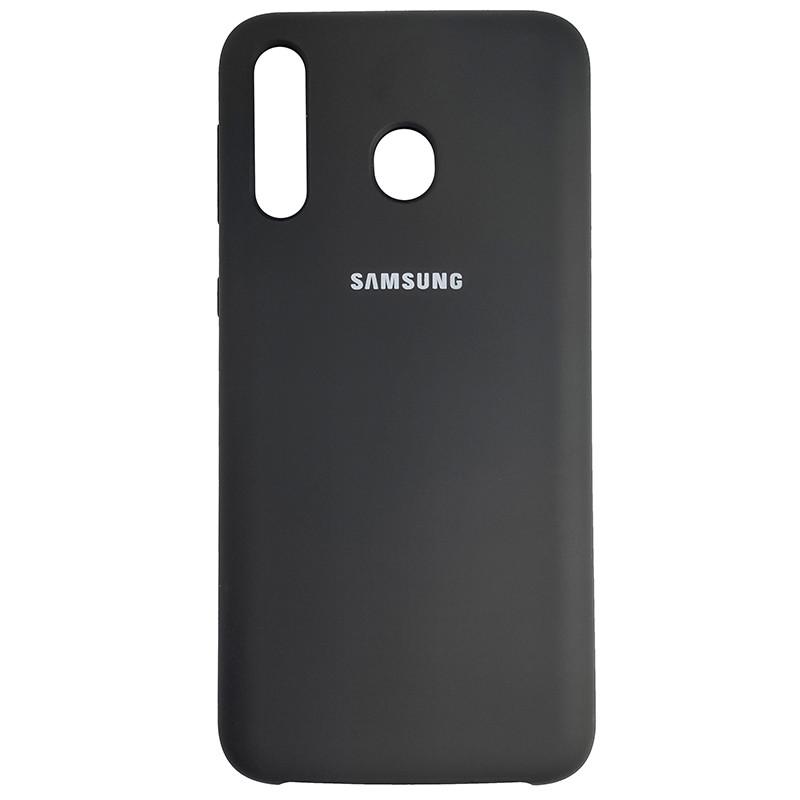 Чехол Silicone Case for Samsung M30 Black (77) Чехол Silicone Case for Samsung M30 Black (77)