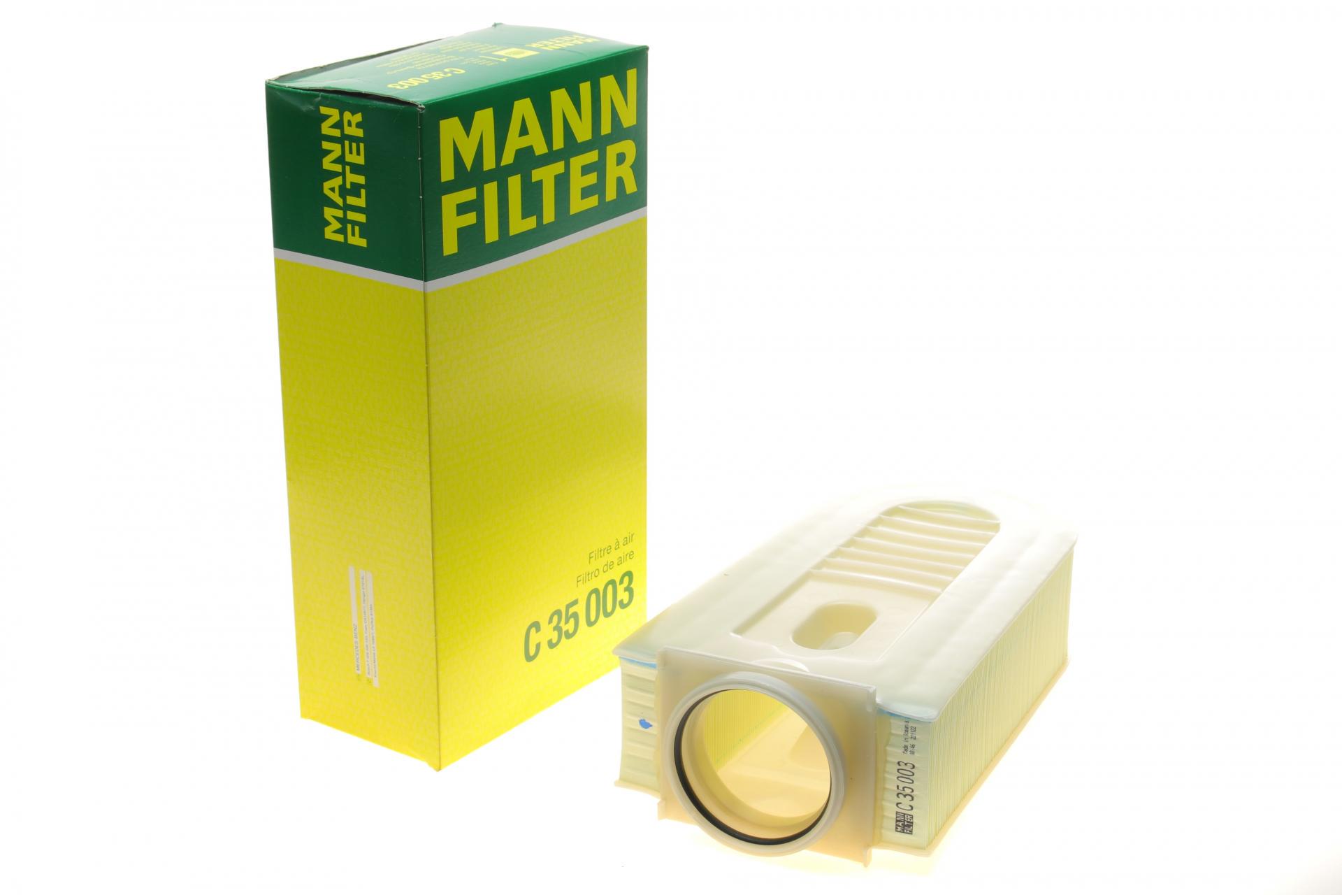 Фильтр воздушный Mann-Filter для MB E-class W212/C-class W204/GLK X204 2,2CDI OM651 08-16 (C 35 003)