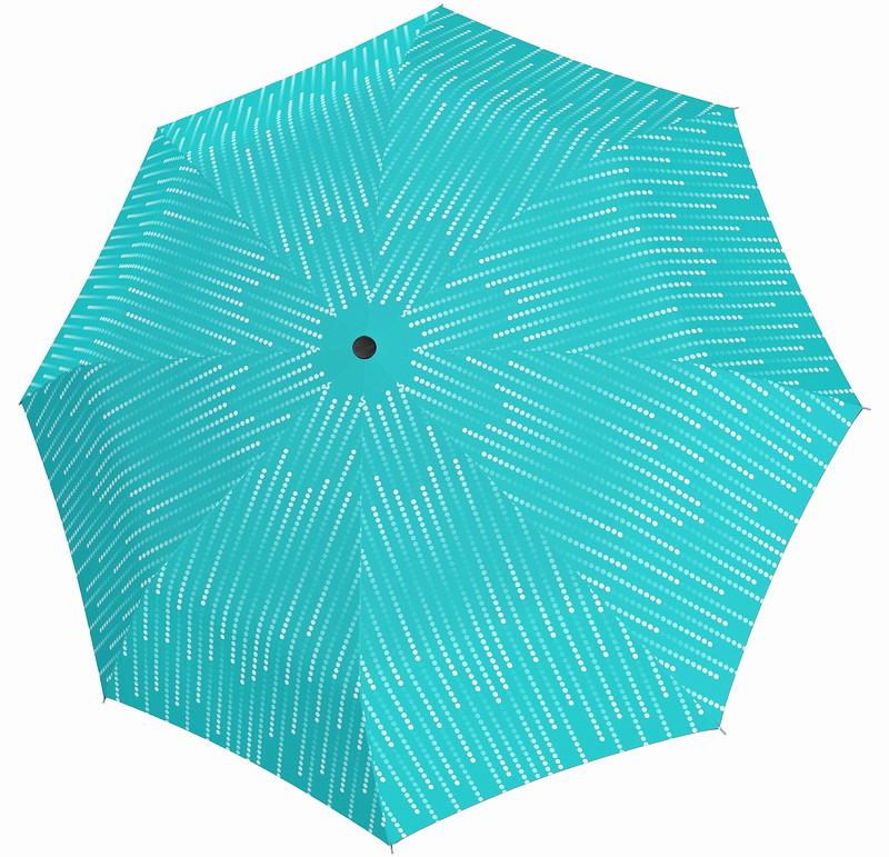 Зонт женский складной Doppler автомат D 98 мм Turquoise (7441465 GL01)