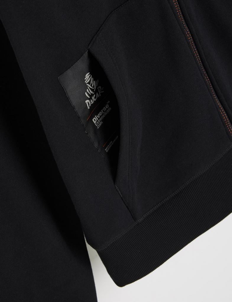 Толстовка чоловіча Diverse DKR ZIP H24 XL Чорний (5905384065803) - фото 4