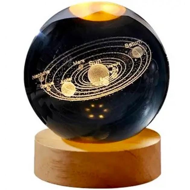 Нічник 3D Сонячна система декоративний (b3bae30f)