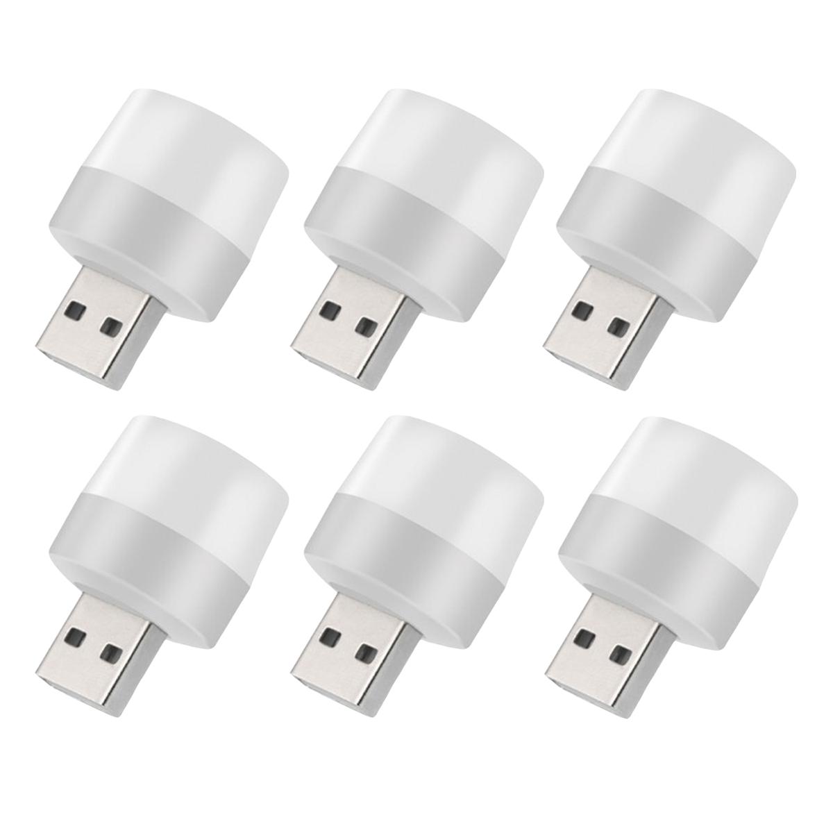 Светильник Mini USB для повербанка 6 шт. (ULT-2752266)