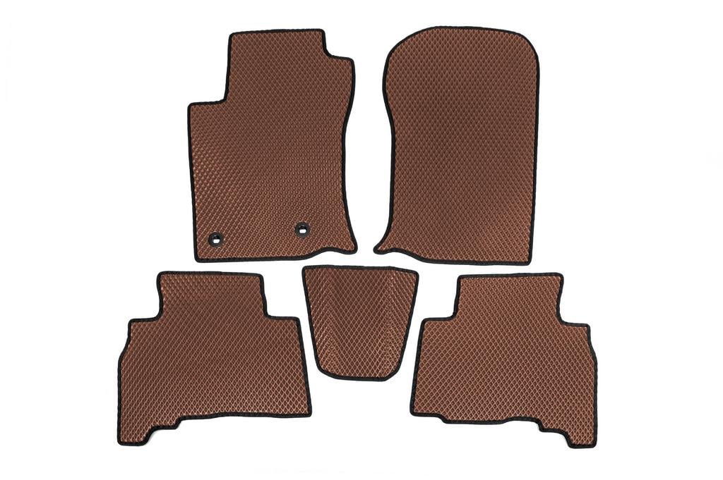 Коврики EVA для Toyota Land Cruiser Prado 150 2013-2022 гг Кирпичный (86442)