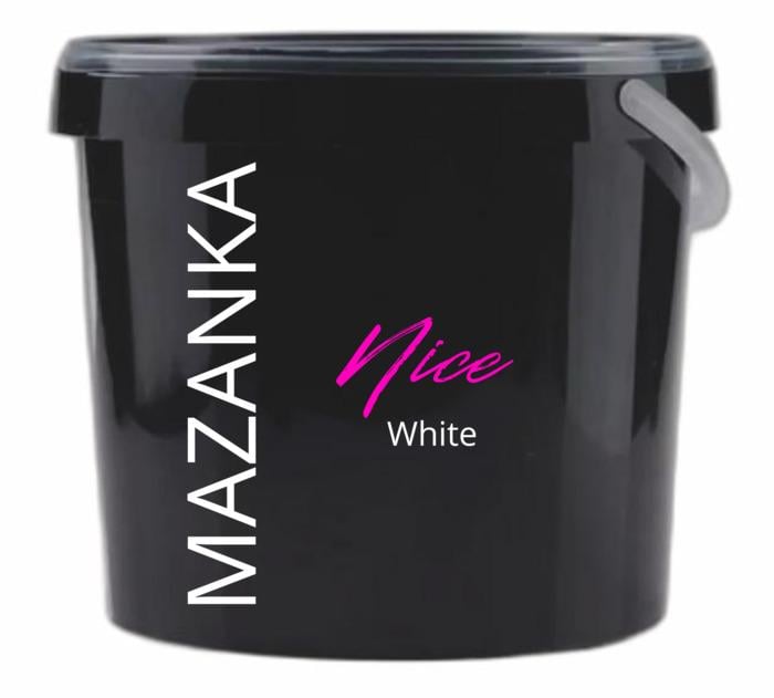 Декоративная штукатурка MAZANKA Nice 1 кг White