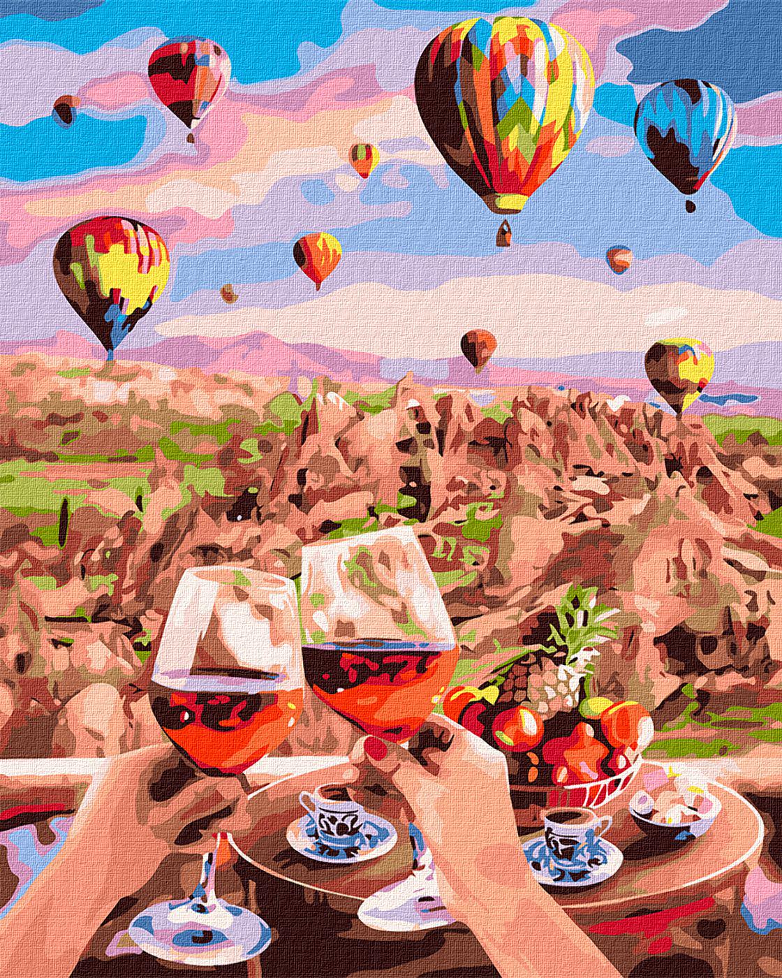 Картина по номерам Идейка Волшебная Каппадокия 40х50 см (KHO2837)