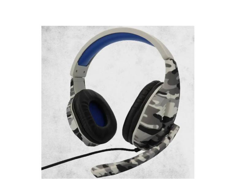 Наушники проводные с микрофоном BK-43 Серый (MER-15573_416)