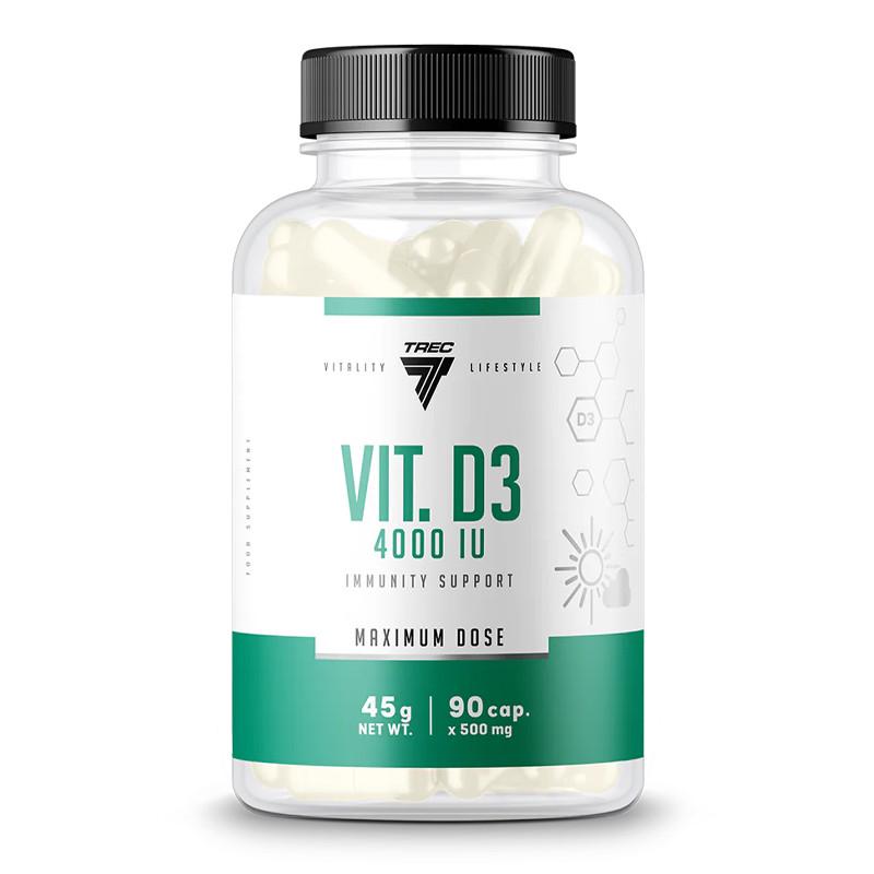 Витамин D3 Trec Nutrition Vit.D3 4000 90 капс. (22606-01)