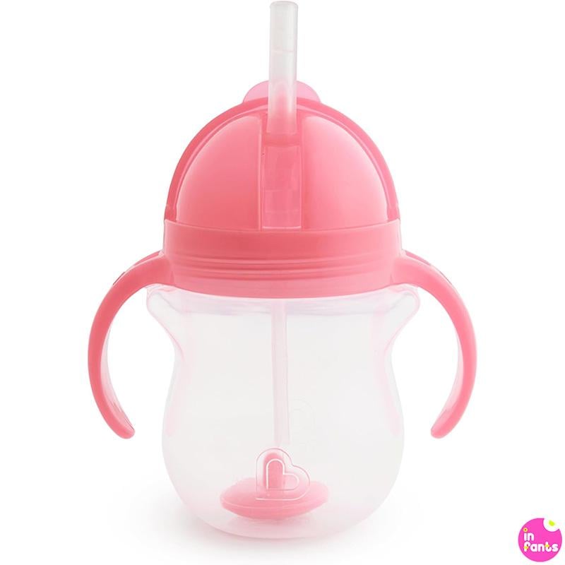 Поїльник з трубочкою Munchkin Any Angle 210 мл Рожевий (00495) - фото 6