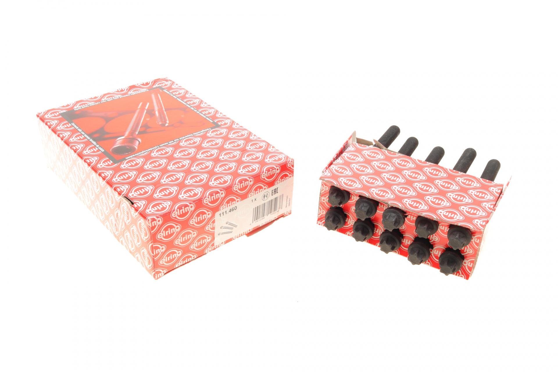 Болты головки ELRING Renault Trafic/Kangoo/Opel Vivaro 1,9D/dTi/dCi 00- 10 шт. (111,460)