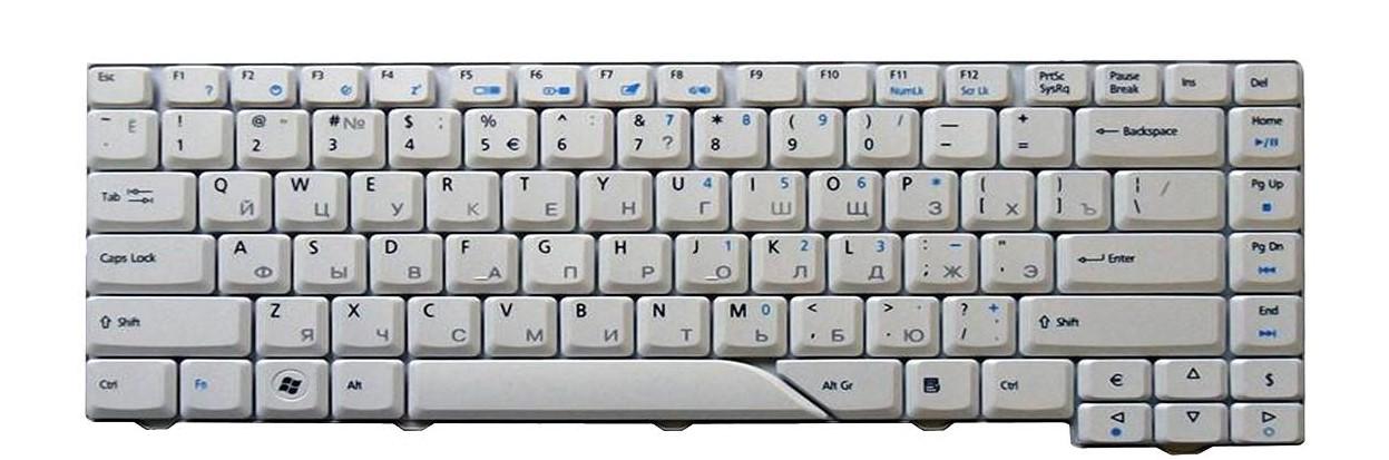 Клавиатура для ноутбука Acer Aspire 5535 матовая (KB.INT00.271)