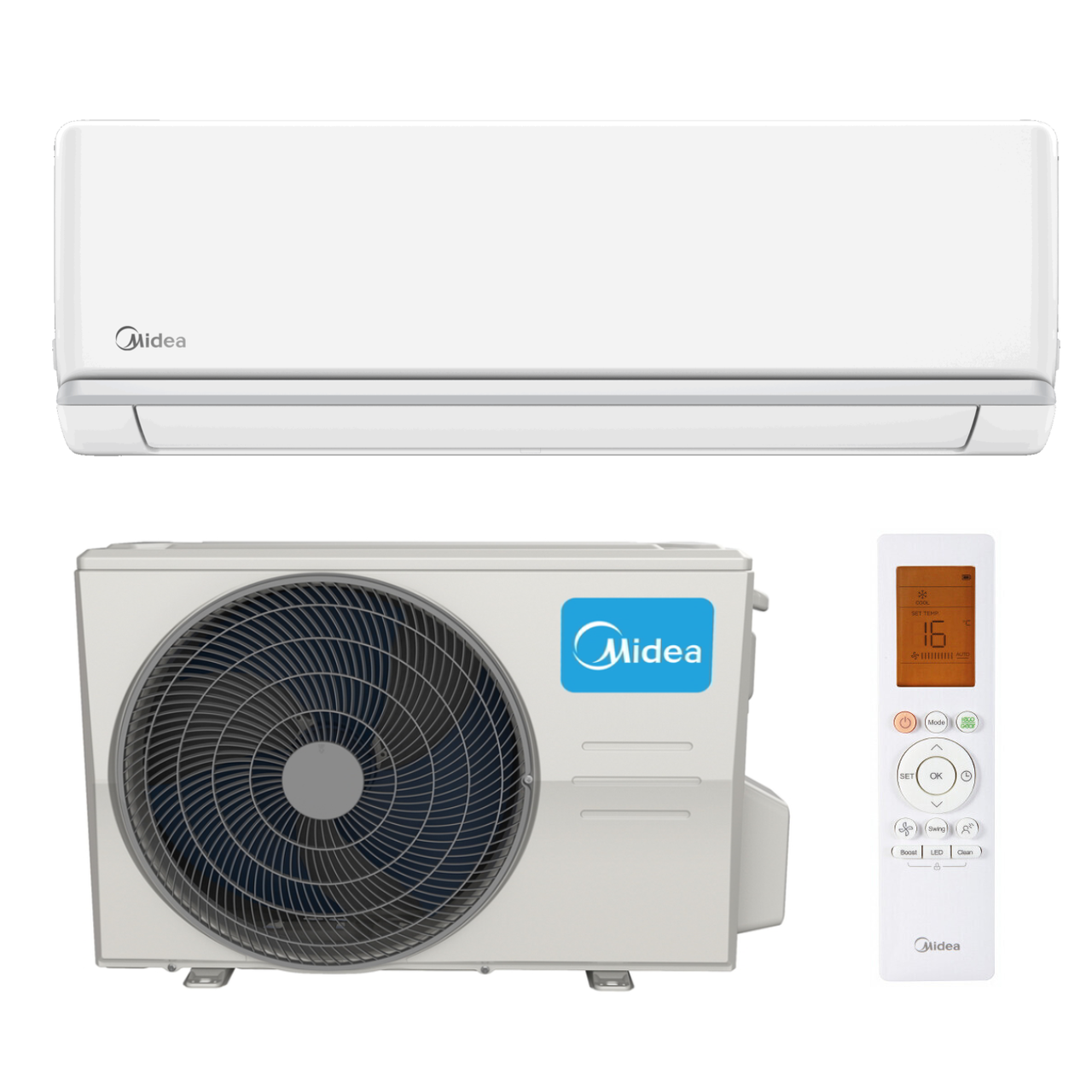 Кондиционер Midea MSAG-24HRFN8-I/MSAG-24HRFN8 70 м2 A++ R32 -25°С/+50°С (1707332406)