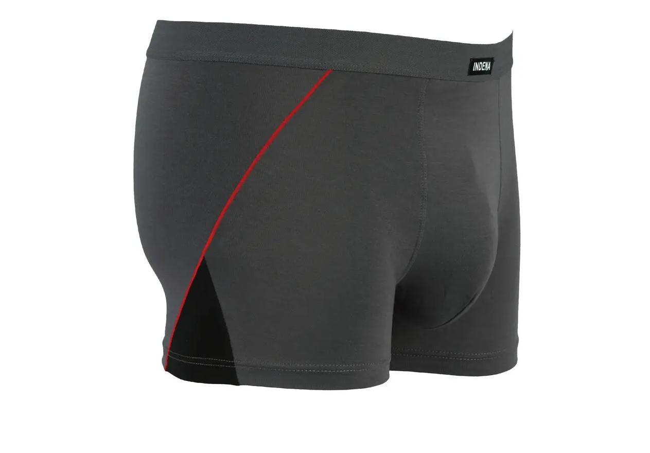Мужские трусы INDENA Бамбук 2XL Серый (205365)