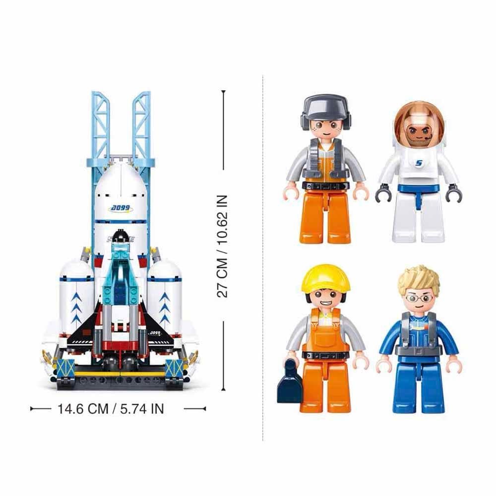 Конструктор Sluban M38-B1199 Space Космічний шатл 424 дет. в коробці (114020) - фото 5 Конструктор Sluban M38-B1199 Space Космічний шатл 424 дет. в коробці (114020) - фото 5