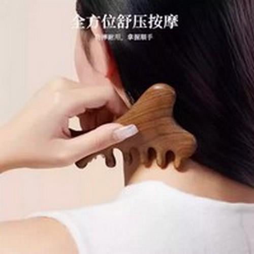 Гребінець масажний для обличчя і голови із сандалового дерева (2609273469) - фото 2 Гребінець масажний для обличчя і голови із сандалового дерева (2609273469) - фото 2