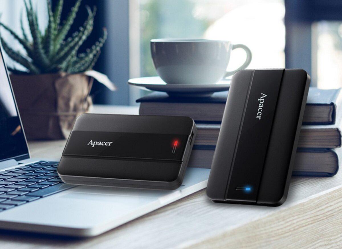 Жорсткий диск зовнішній Apacer PHD External 2,5'' USB 3.1 AC537 1 Tb AP1 TbAC237B-1 Black (571480) - фото 4