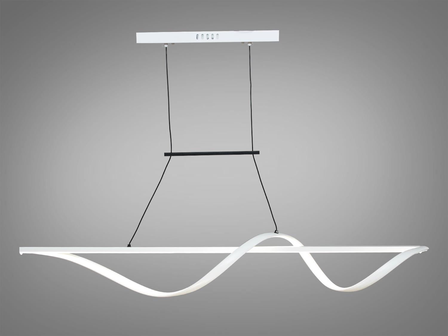 Люстра светодиодная 50 Вт Белый (2362-120WH)