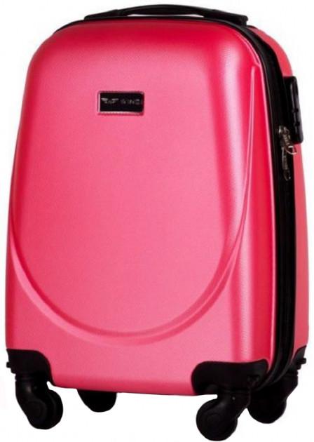 Валіза пластикова WINGS 310 XS міні ручна поклажа на 4 колеса Рожевий (CEKRBWI310XM4ROZ) - фото 1 Валіза пластикова WINGS 310 XS міні ручна поклажа на 4 колеса Рожевий (CEKRBWI310XM4ROZ) - фото 1