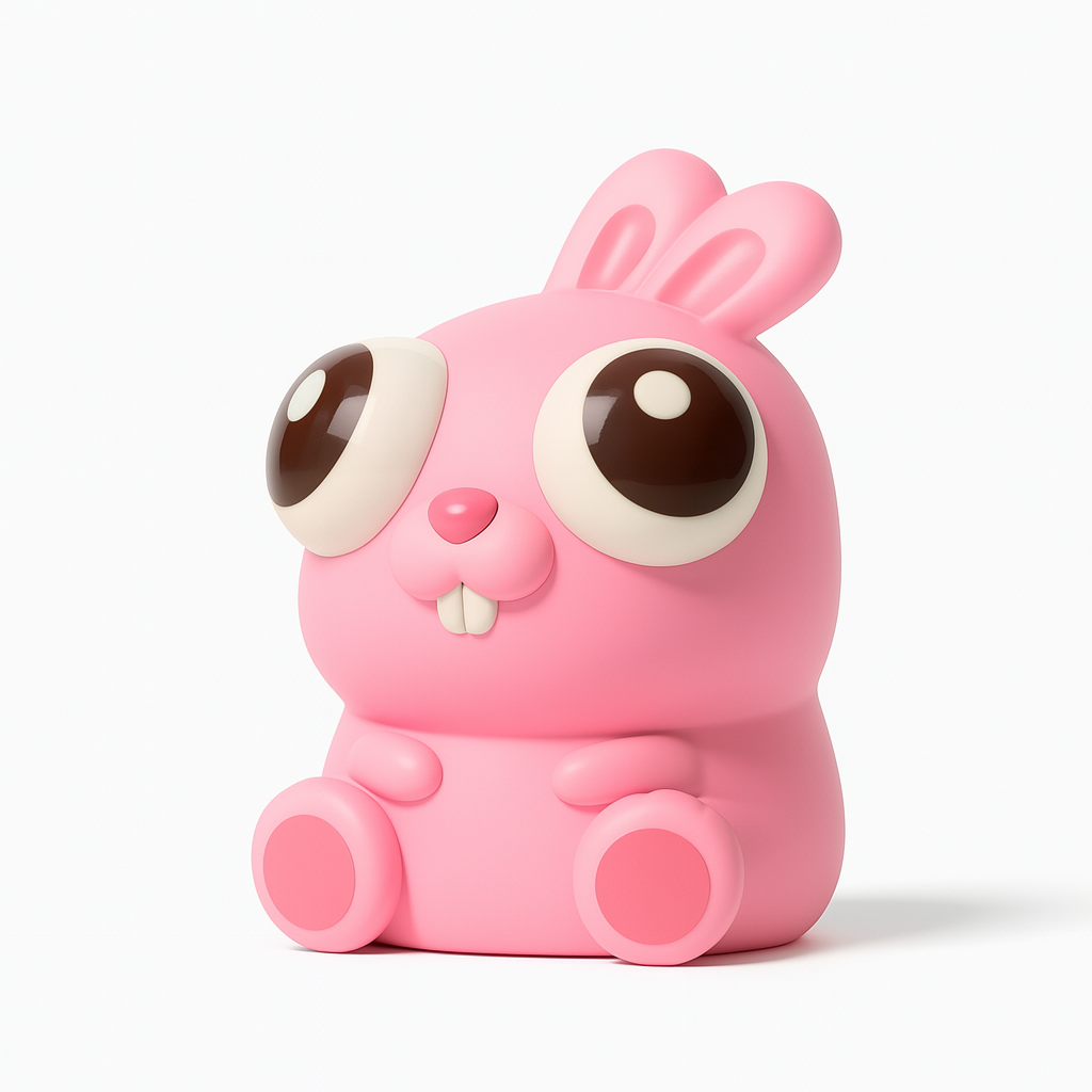 Антистресс зайчик Розовый (0246)