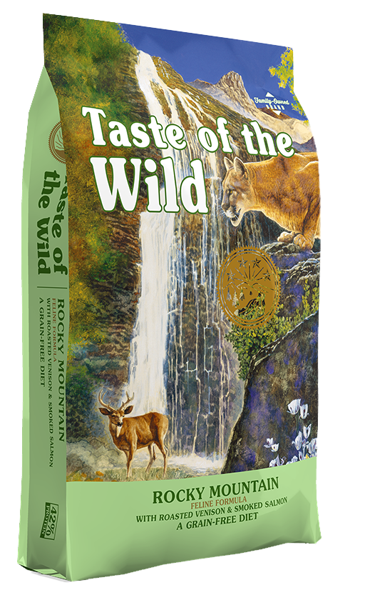 Сухой корм Taste of the Wild Rocky Mountain Feline для кошек всех пород и возрастов с косулей и лососем 6,6 кг (9764-HT77)