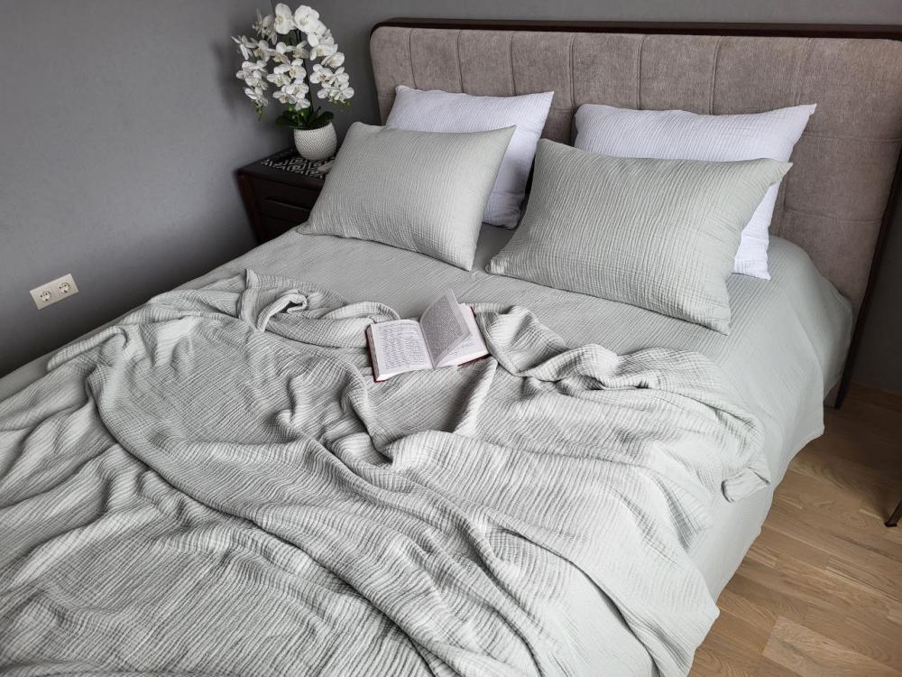Комплект постельного белья Muslin Foggy двуспальный
