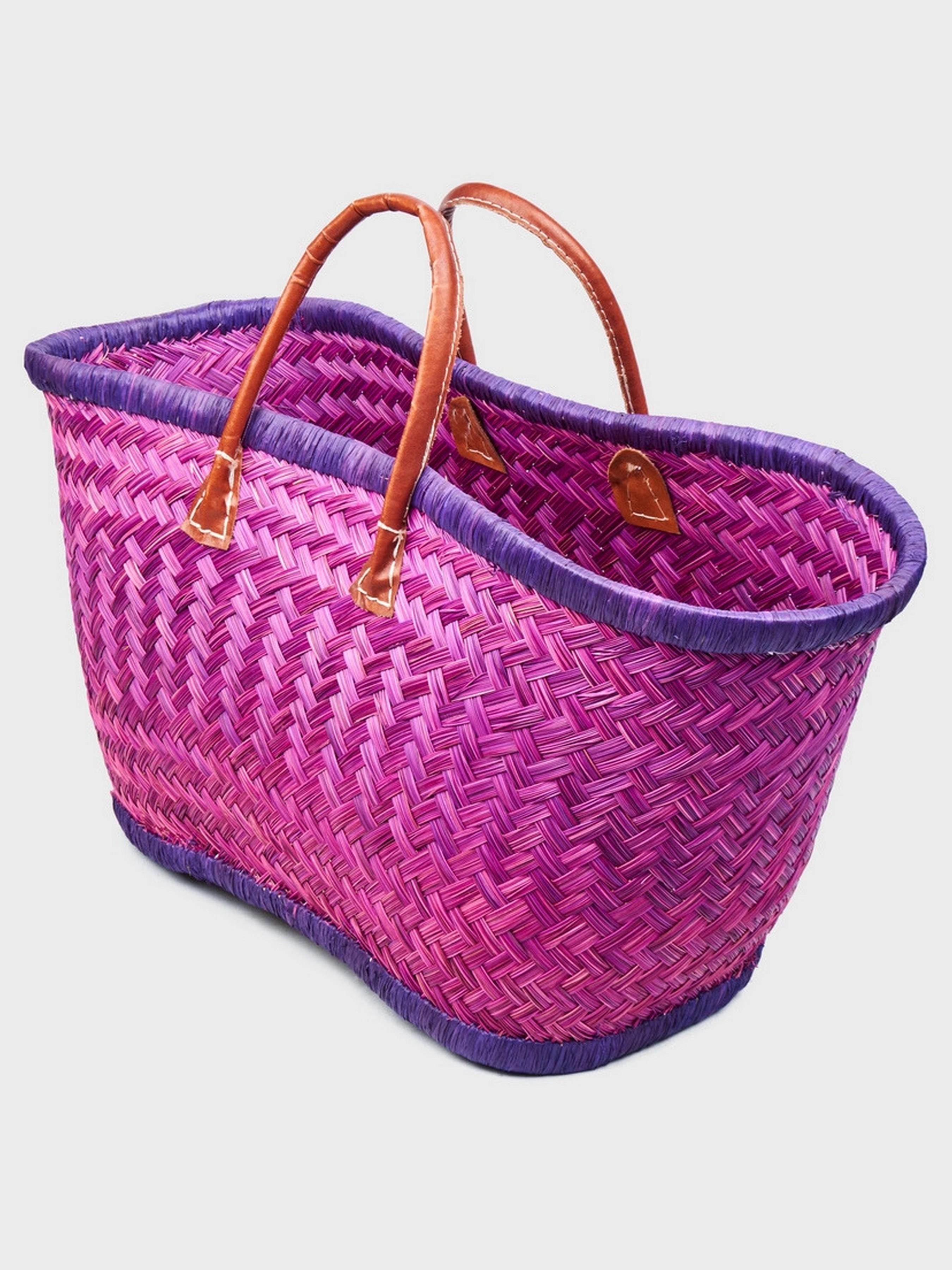 Пляжная сумка LE COMTOUR DE LA PLAGE Aravola BM_Plain_243 Фиолетовый - фото 2 Пляжная сумка LE COMTOUR DE LA PLAGE Aravola BM_Plain_243 Фиолетовый - фото 2