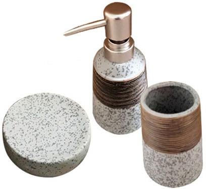Набор аксессуаров Aqua для ванной комнаты 3 пр. керамика (ST-887-06-01)
