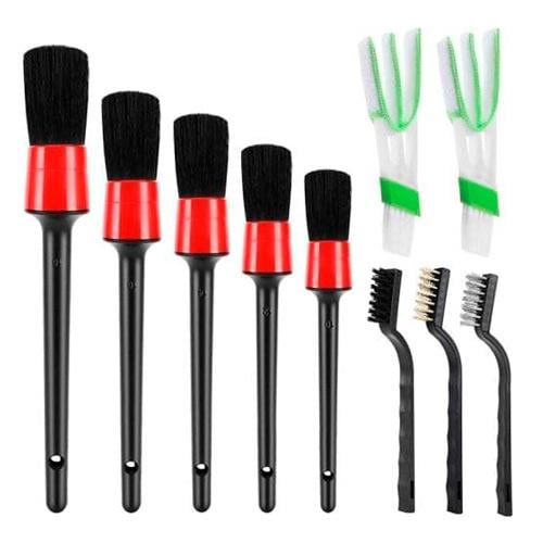 Набір щіток для чищення салону автомобіля 10 шт. (62989) Набір щіток для чищення салону автомобіля 10 шт. (62989)