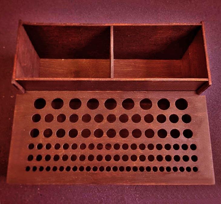 Органайзер кожевника из дерева Митимна Савоярди (ОКО-000415)